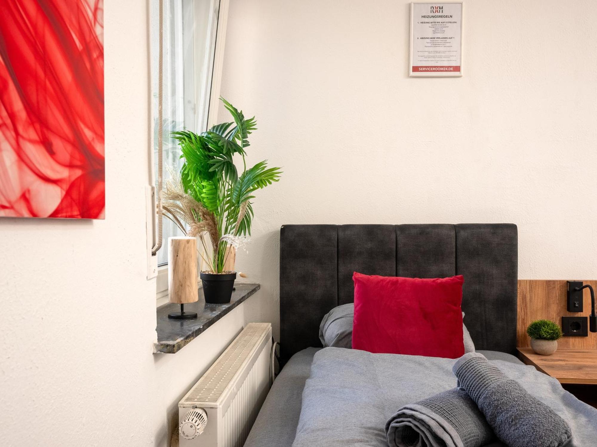Serviceroom24 - Apartment 4 In Herten Wlan - Smart-Tv - 24-7 Check-In Und Kueche מראה חיצוני תמונה